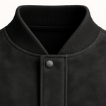 Montieri Suede Bomber Black