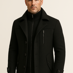 Melvin Field Coat Black