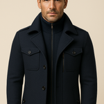 Melvin Field Coat Navy