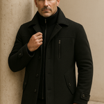 Melvin Field Coat Black
