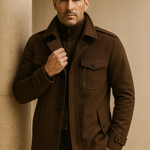 Melvin Field Coat Brown