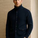 Giotto Cashmere Cardigan Navy