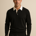 Polo Knit Black