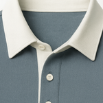 Polo Knit Cyan