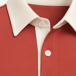 Polo Knit Red