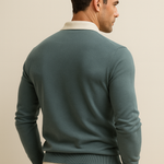 Polo Knit Cyan