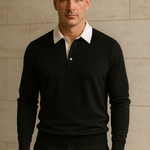 Polo Knit Black