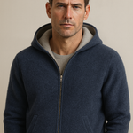 Marco ZIpper Vest Grey