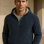 Marco ZIpper Vest Grey