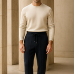 Sartore Cashmere Trousers Navy