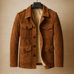 Giovanni Sueded Sherpa Field Jacket
