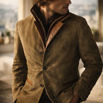 Vittorio Sueded Lined Jacket