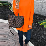 Mockneck Drop Shoulder Oversized Ribbed Knit Sweater