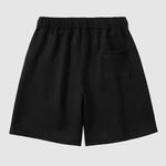 Men's Solid Suede Sleeveless Crew Neck T-Shirt Shorts Set