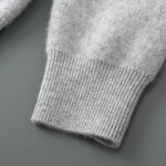 PURE EXTRA-FINE MERINO WOOL V-NECK CARDIGAN
