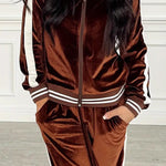Casual Velvet Four Seasons Sportswear