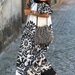 One-shoulder loose holiday beach dress
