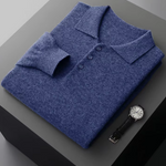 PURE EXTRA-FINE MERINO WOOL CLASSIC SWEATER POLO