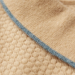 PREMIUM CASHMERE TWO-TONE POLO