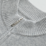 PURE EXTRA-FINE MERINO WOOL LUZZO SET - LIGHT GRAY
