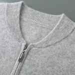 PURE EXTRA-FINE MERINO WOOL V-NECK CARDIGAN