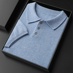 PREMIUM CASHMERE CLASSIC POLO SHIRT