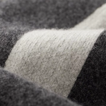 PURE EXTRA-FINE MERINO WOOL WIDE LEISURE TROUSERS
