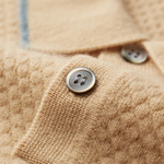 PREMIUM CASHMERE TWO-TONE POLO