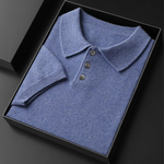 PREMIUM CASHMERE CLASSIC POLO SHIRT