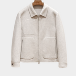 SANTONI COTTON BOMBER JACKET