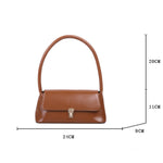 Original Chic 4 Colors Leather Shoulder Bag