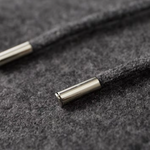 PURE EXTRA-FINE MERINO WOOL WIDE LEISURE TROUSERS