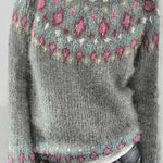 Margovil Round Neck Unique Pattern Casual Sweater(in 6 Patterns)