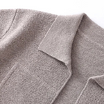 Valero Cashmere Cardigan Grey