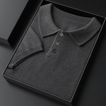 PREMIUM CASHMERE CLASSIC POLO SHIRT