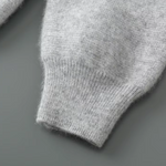 PURE EXTRA-FINE MERINO WOOL ZIPPER HOODIE