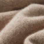 PURE EXTRA-FINE MERINO WOOL ZIP POLO CARDIGAN