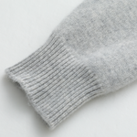 PURE EXTRA-FINE MERINO WOOL LUZZO SET - LIGHT GRAY