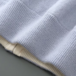 PURE EXTRA-FINE MERINO WOOL ZIP CARDIGAN