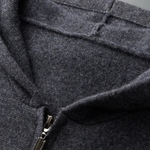 PREMIUM CASHMERE ZIPPER HOODIE