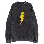 Retro 80s Lightning Bolt Vintage Sweatshirt