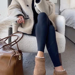 Margovil Button Down Pocketed Faux Fur Fleece Coat