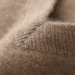 PURE EXTRA-FINE MERINO WOOL V-NECK VEST