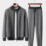 PURE EXTRA-FINE MERINO WOOL PATTERNED SET