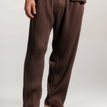 COFFEE PLEATED SUMMER SET
