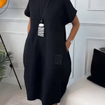 Iris™ | Stylish Short Sleeved Dress
