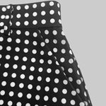 H-Line Loose Polka-Dot Split-Joint Skirts