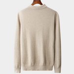 PREMIUM CASHMERE TEXTURED SWEATER POLO