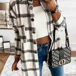 Margovil Button Down Pockets Boyfriend Plaid Shirts