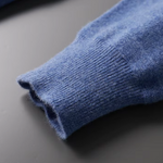 PURE EXTRA-FINE MERINO WOOL HALF ZIP POLO